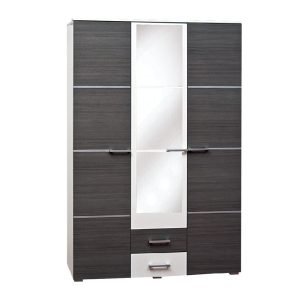 Шафа Круїз 3-дверна  Дакар/білий – Світ Меблів Україна