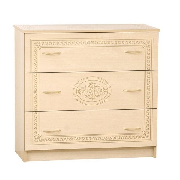 Комод Флоренція 3ш Венге світле/Каштан від Світ Меблів