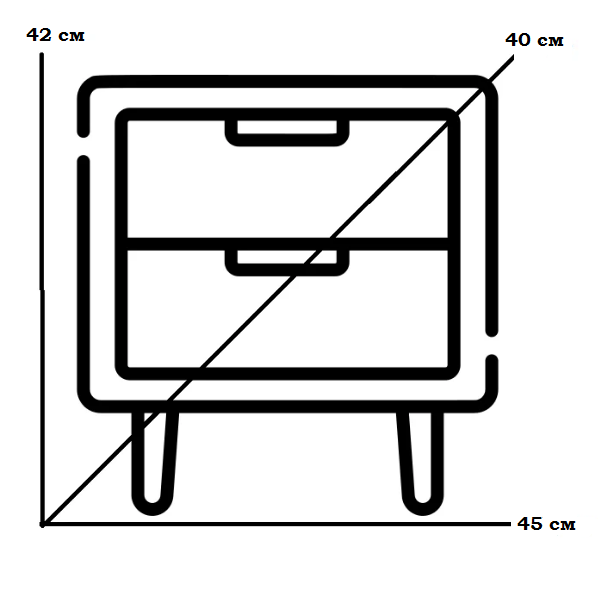 розміри тумби круїз