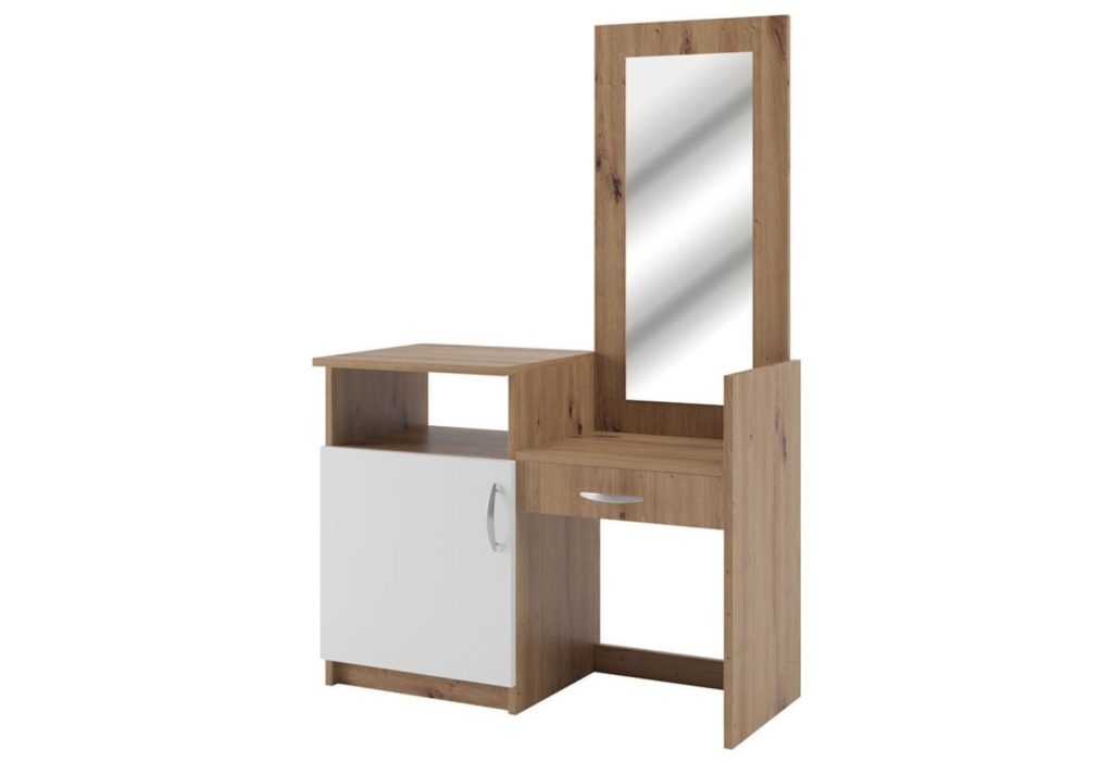 Туалетний столик Кім білий/артезан від фабрики Світ Меблів Україна