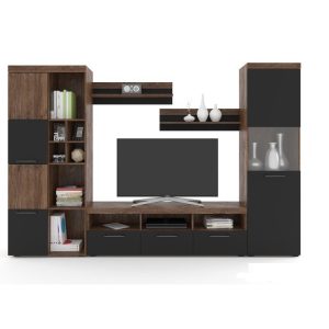 Сучасна модульна стінка Блеквуд від Гербор Холдинг