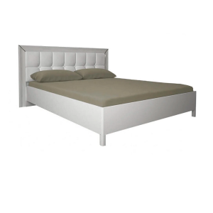 Белла ліжко двоспальне з мякою спинкою 160/200 від Миро Марк