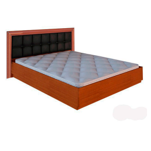 Белла двоспальне ліжко в кольорі вишня бізюм від МіроМарк