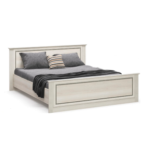 Брістоль біле двоспальне ліжко від фабрики Мебель-Сервіс