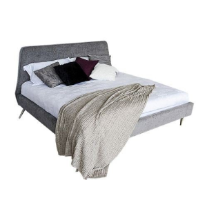 Грей двоспальне ліжко 160/200 від фабрики EMBAWOOD