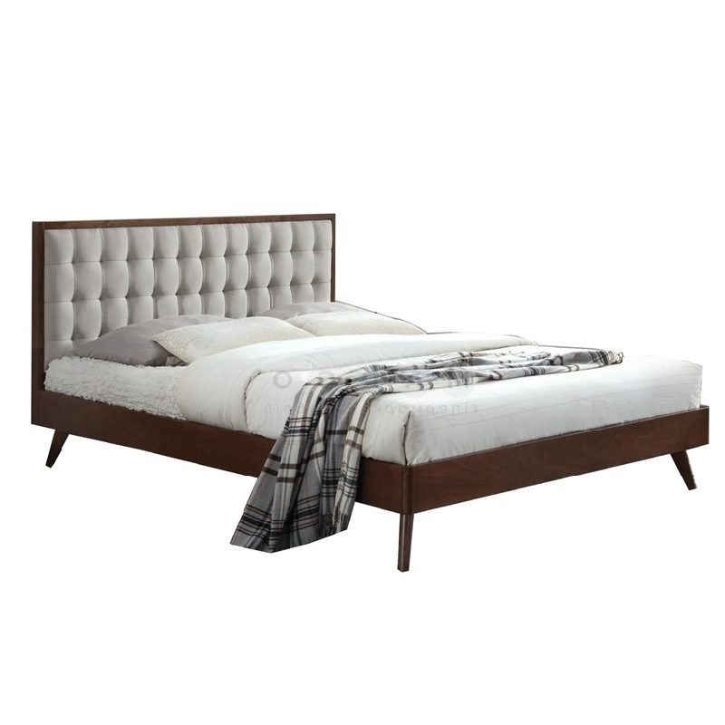 Ліжко двоспальне Halmar Solomo 160x200 см бежевий (V-CH-SOLOMO-LOZ)