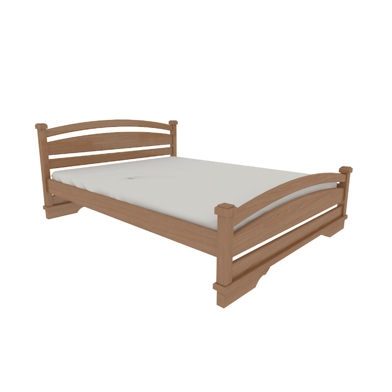 Атлант-2 універсальне ліжко з дерева в класичному стилі від виробника Меблі ТИС