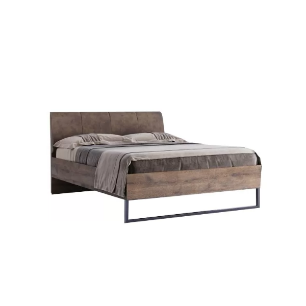 Квадро/Quadro 160/200 двоспальне стильне ліжко від фабрики МіроМарк