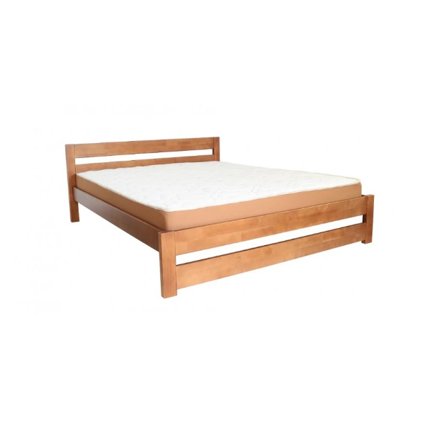 ЛК-2 двоспальне ліжко з масиву дерева від фабрики Тис Україна