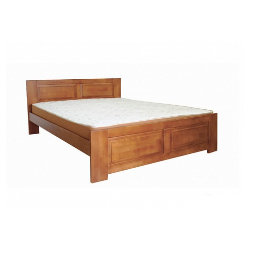 ЛК-8 сучасне двоспальне ліжко з масиву від Тис Україна