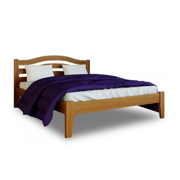 Афіна Нова двоспальне ліжко з масиву дерева від Меблі Лев Україна