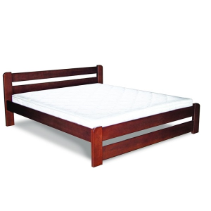 Ліра ПМ двоспальне ліжко з масиву дерева з підйомним механізмом від Меблі Лев Україна