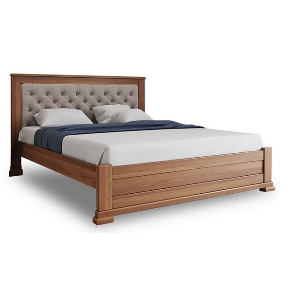 Лорд М ПМ двоспальне ліжко з масиву дерева з підйомним механізмом від Меблі Лев Україна