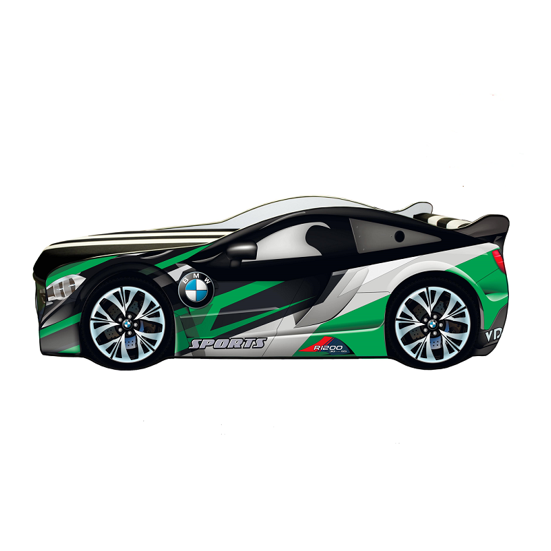 Ліжко SPACE 02 дитяче ліжко-машинка від Віоріна Деко