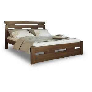 Зевс двоспальне ліжко з масиву дерева від Меблі Лев Україна