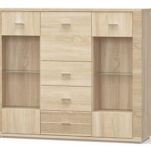 Гресс 2В1Д+3Ш комод-вітрина від Мебель-Сервіс Україна