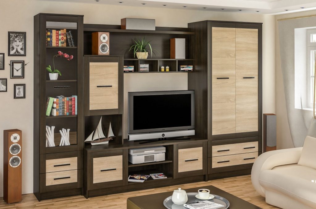 Каспій сучасна стінка від фабрики Мебель-Сервіс Україна