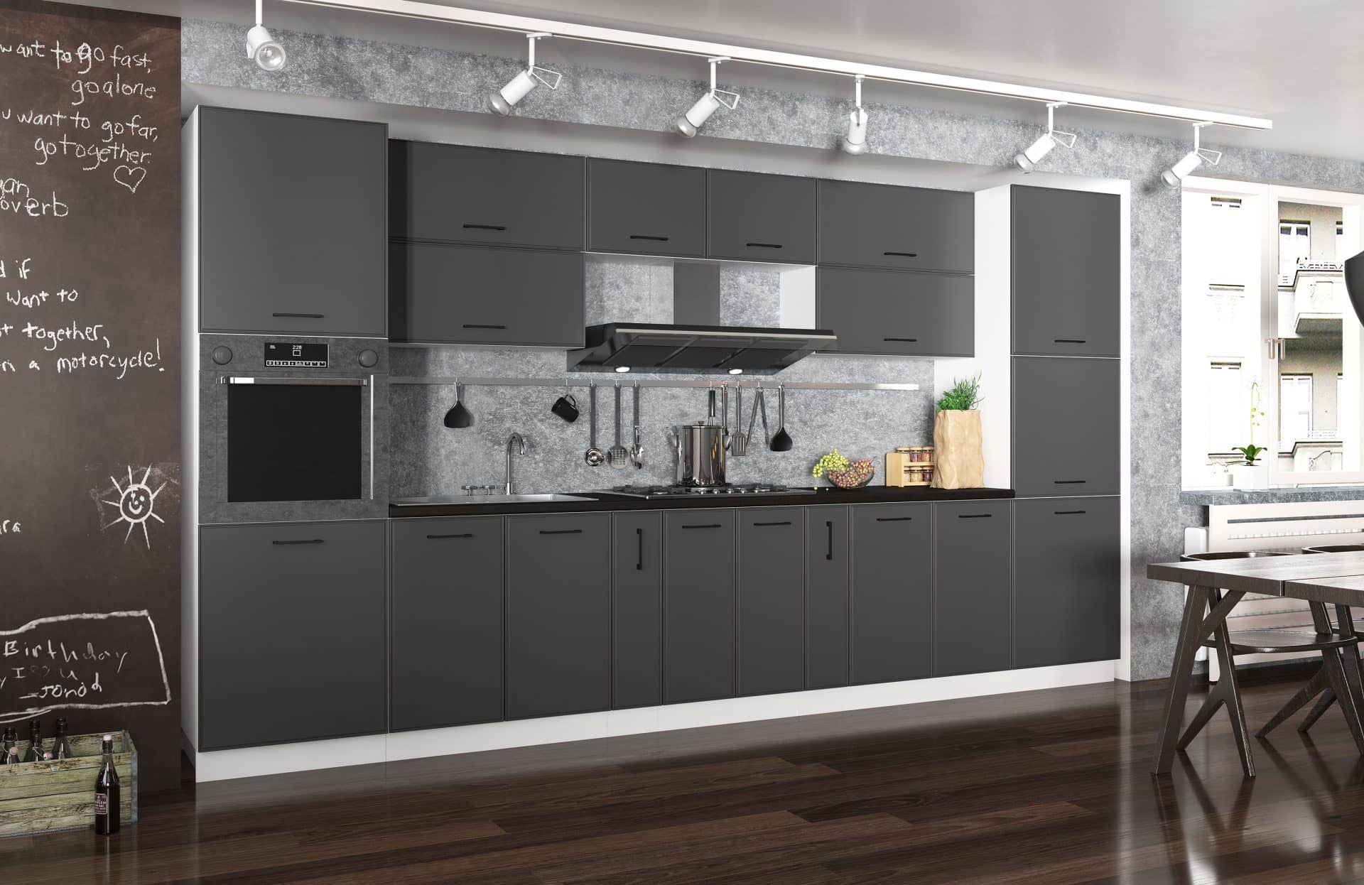 Кухня Медісон — інтерʼєрне фото