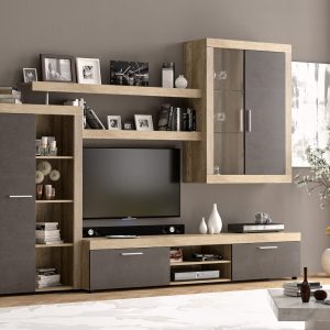 Орлеанс сучасна стильна стінка від фабрики Мебель-Сервіс