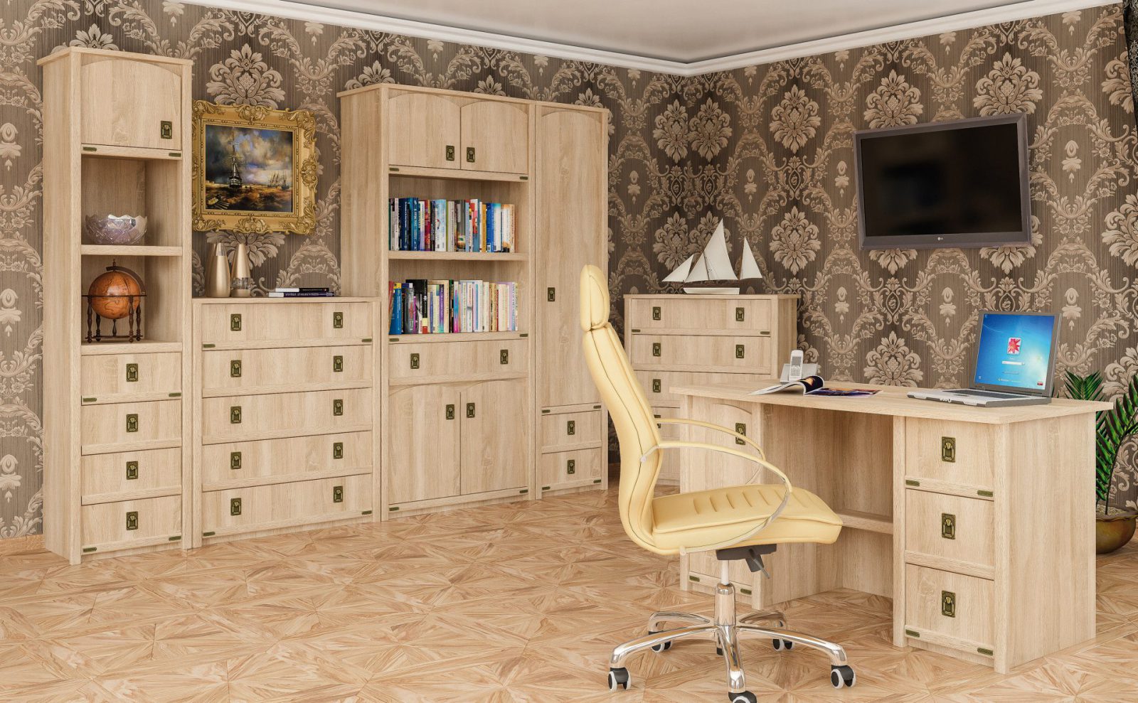 Вітальня Валенсія — інтерʼєрне фото