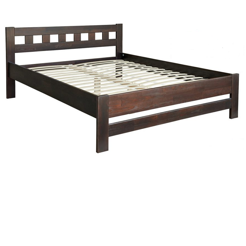 Двоспальне ліжко Верона 140 з масиву дуба від Мебель-Сервіс