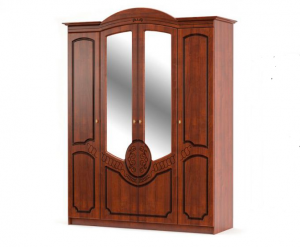 Барокко 4Д чотиридверна шафа від фабрики Мебель-Сервіс Україна