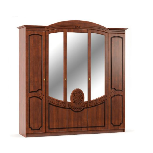 Барокко 5д п'ятидверна шафа від фабрики Мебель-Сервіс Україна