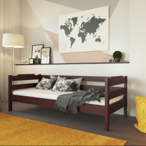 Мілена односпальне ліжко з масиву дерева від Меблі Лев Україна