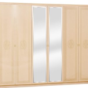 Шафа Флоренція 6Д Венге світле/Каштан від Світ Меблів