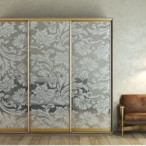 ШК-ХМЗ-230 тридверна з художнім матуванням від фабрики Гарант НВ