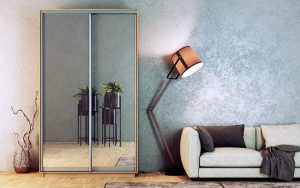 ШК-ДЗ-150 дводверна шафа-купе з дзеркалами від Гарант НВ