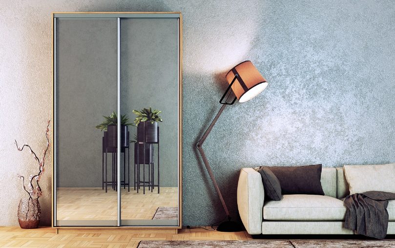 ШК-ДЗ-150 дводверна шафа-купе з дзеркалами від Гарант НВ