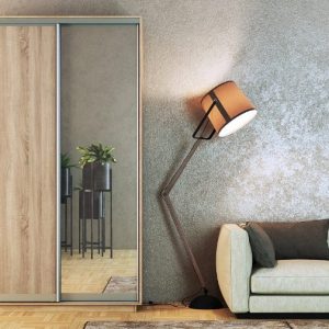 ШК-ДЗ-150 шафа-купе дводверна з дзеркалом від Гарант НВ