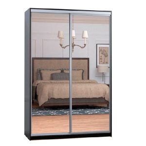 ШК-ДЗ-110 дводверна шафа-купе з двома дзеркалами від Гарант НВ