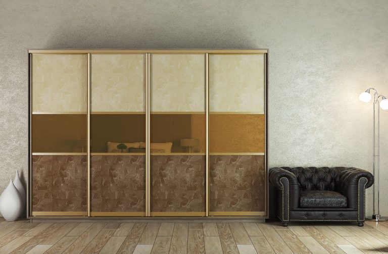 ШК-ДБ-300 чотиридверна шафа-купе з бронзовим дзеркалом від Гарант НВ