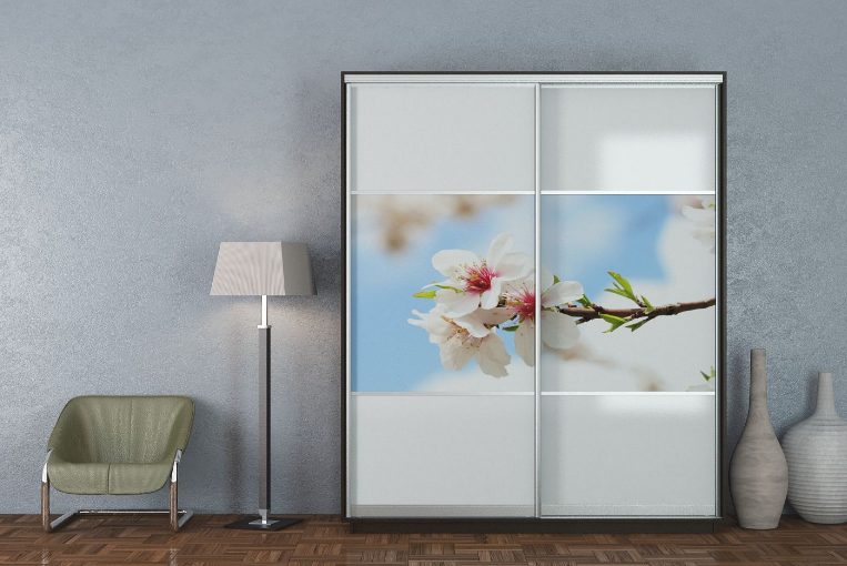 ШК-ФД-180 дводверна шафа-купе з фасадами фотодрук від Гарант НВ