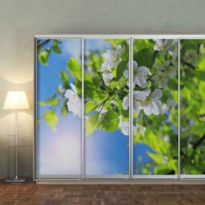 ШК-ФД-280 чотиридверна шафа-купе з фасадами фотодрук від Гарант НВ