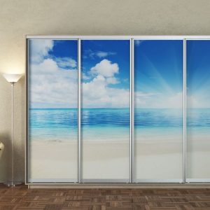 ШК-ФД-300 чотиридверна шафа-купе з фасадами фотодрук від Гарант НВ