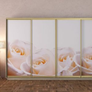 ШК-ФДЗ-3500 чотиридверна шафа-купе з фасадами фотодрук від Гарант НВ