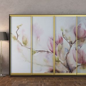 ШК-ФДЗ-310 чотиридверна шафа-купе з фасадами фотодрук від Гарант НВ