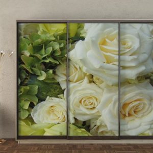 ШК-ФД-2700 тридверна шафа-купе з фасадами фотодрук від Гарант