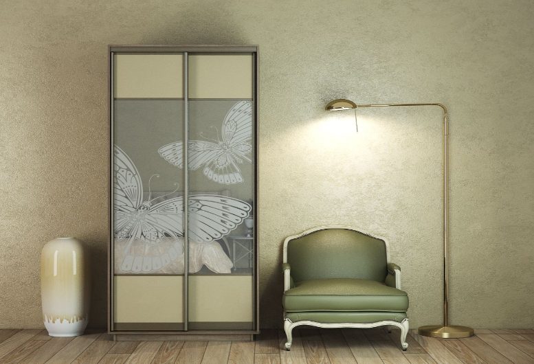 ШК-ХМ-110 з художнім матуванням на дзеркалі від Гарант НВ