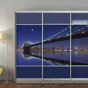 ШК-ФД-250 тридверна шафа-купе з фасадами фотодрук від Гарант НВ