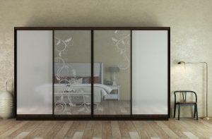 ШК-ФД-ХМ-360 шафа чотиридверна з художнім матуванням від Гарант НВ Україна