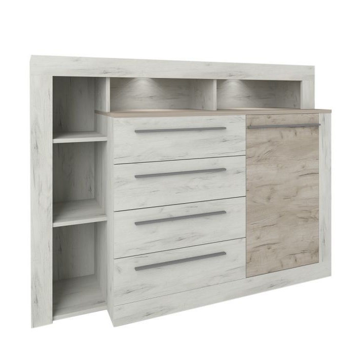 Мілана 140 практичний сучасний комод від фабрики СОКМЕ Україна