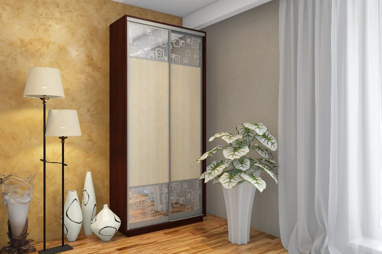 ШК-Д/ХМ-100 дводверна шафа-купе комбінована від Гарант