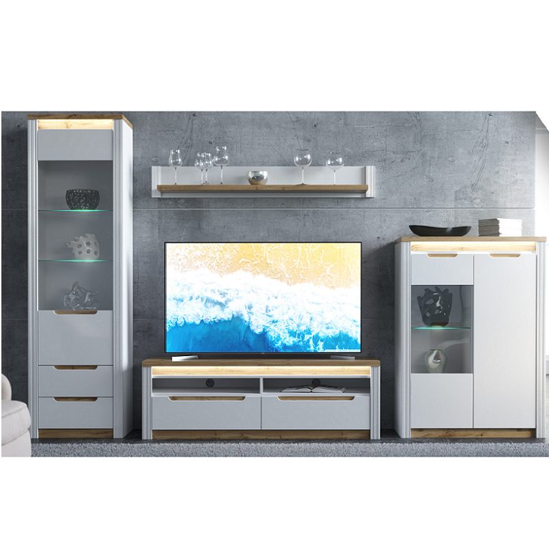 Соломія сучасна стінка від фабрики Мебель-Сервіс