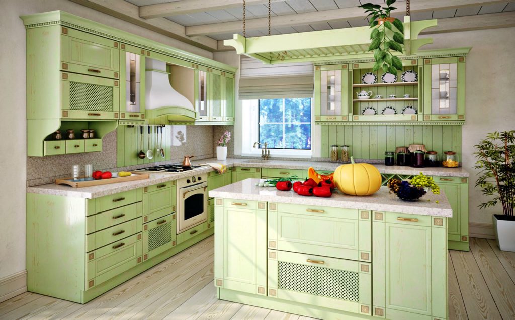 Затишний прованс кухонний гарнітур від Азгард Україна