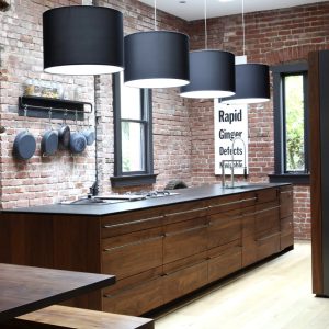 Лофт кухонні меблі від фабрики Азгард