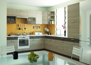 Аліна Сокме сучасна стильна бюджетна кухня